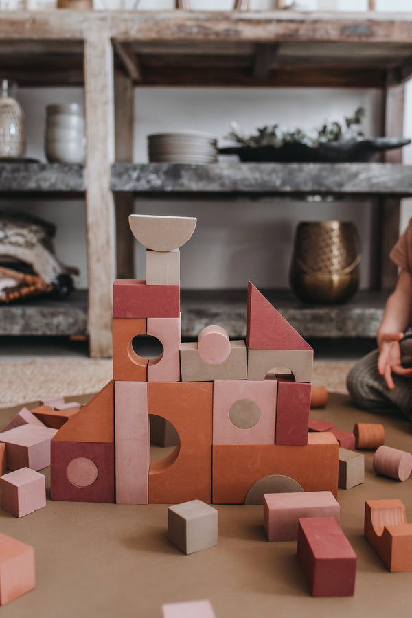 Foam construction blocks