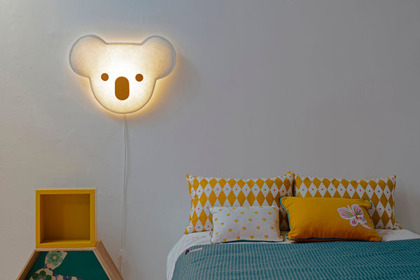 Soft light light Koala mask