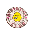 Yellow Duck Pin "Bad Bitch Club"