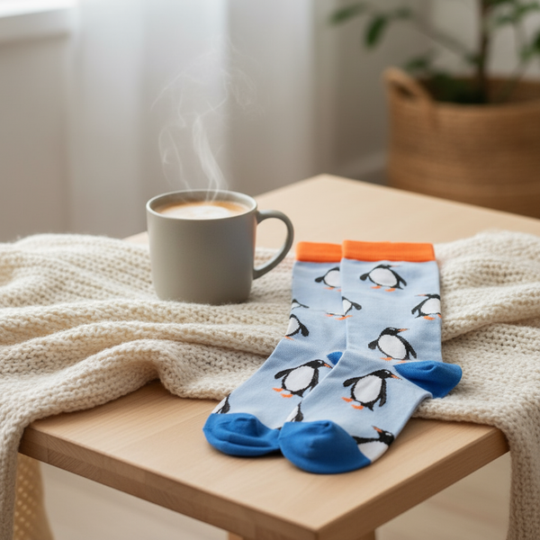 Penguin Knee-High Socks