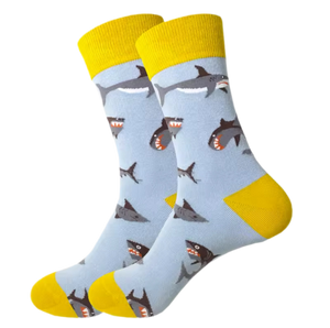 Wild Shark Socks