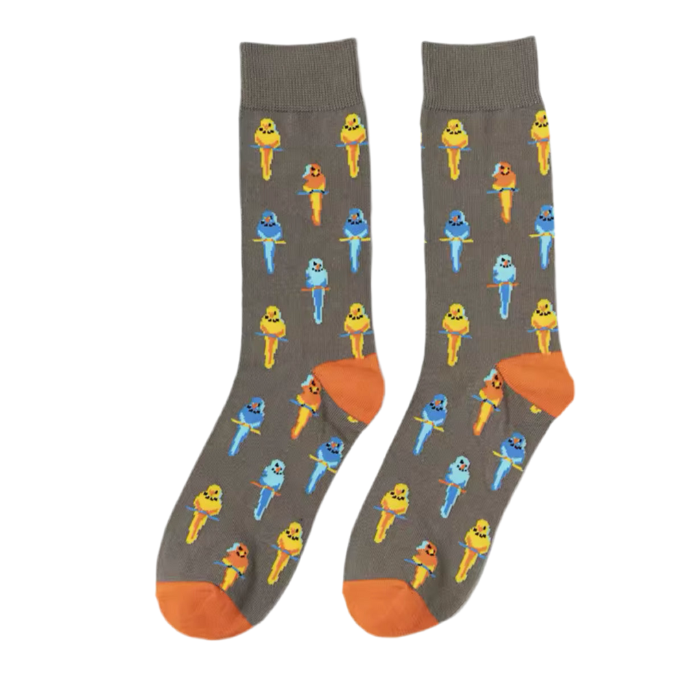 Chaussettes Perroquets Exotiques