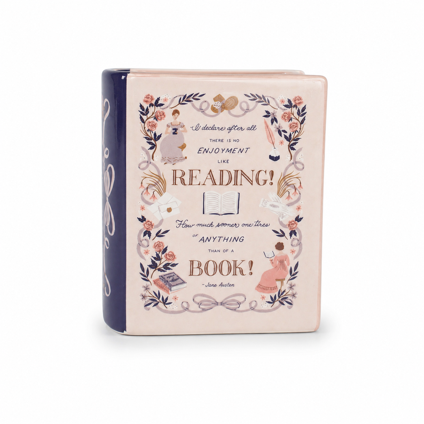 Bougie livre Jane Austen - Orgueil et Préjugés 10 cm