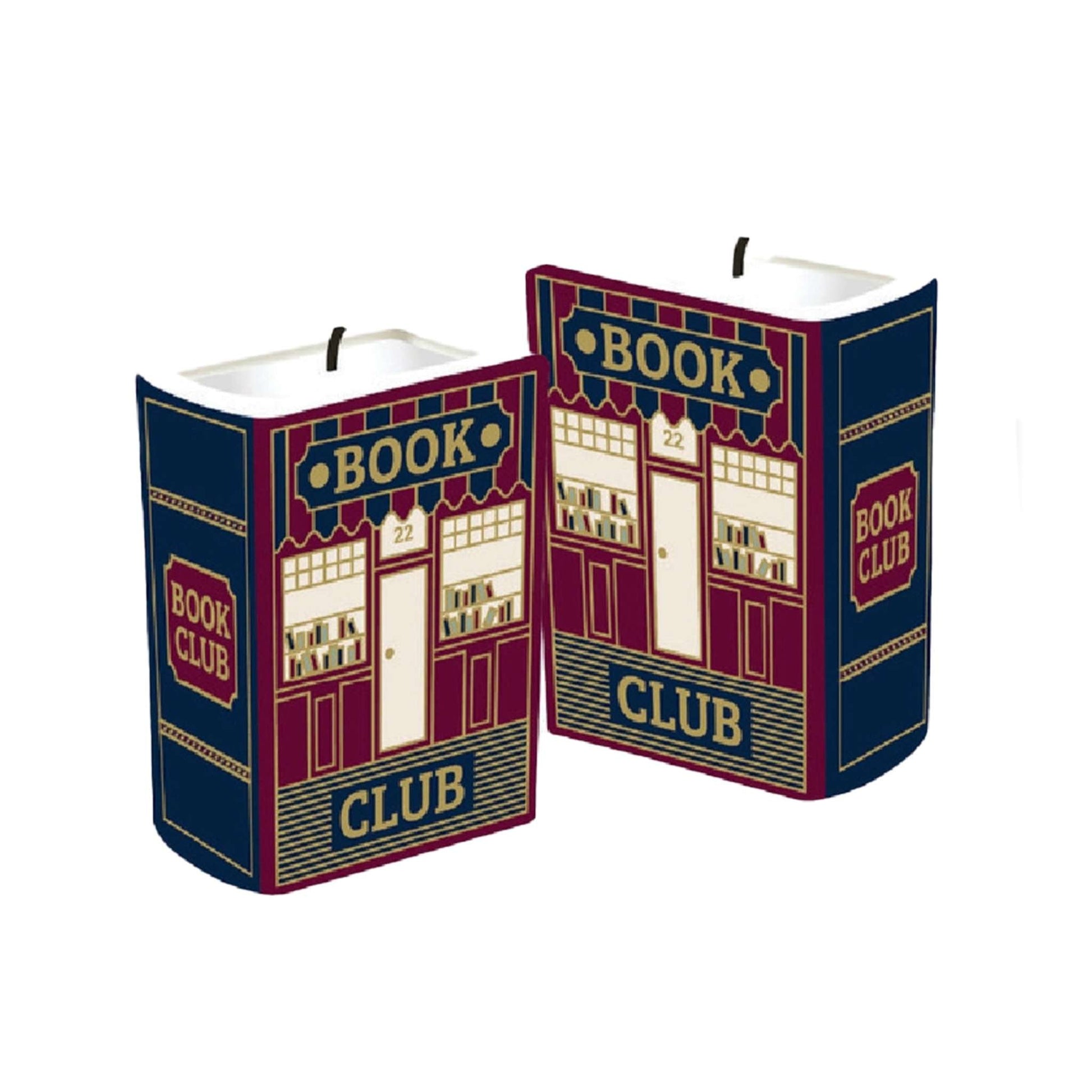 Bougie livre Pulteney Press - Book Club 10 cm