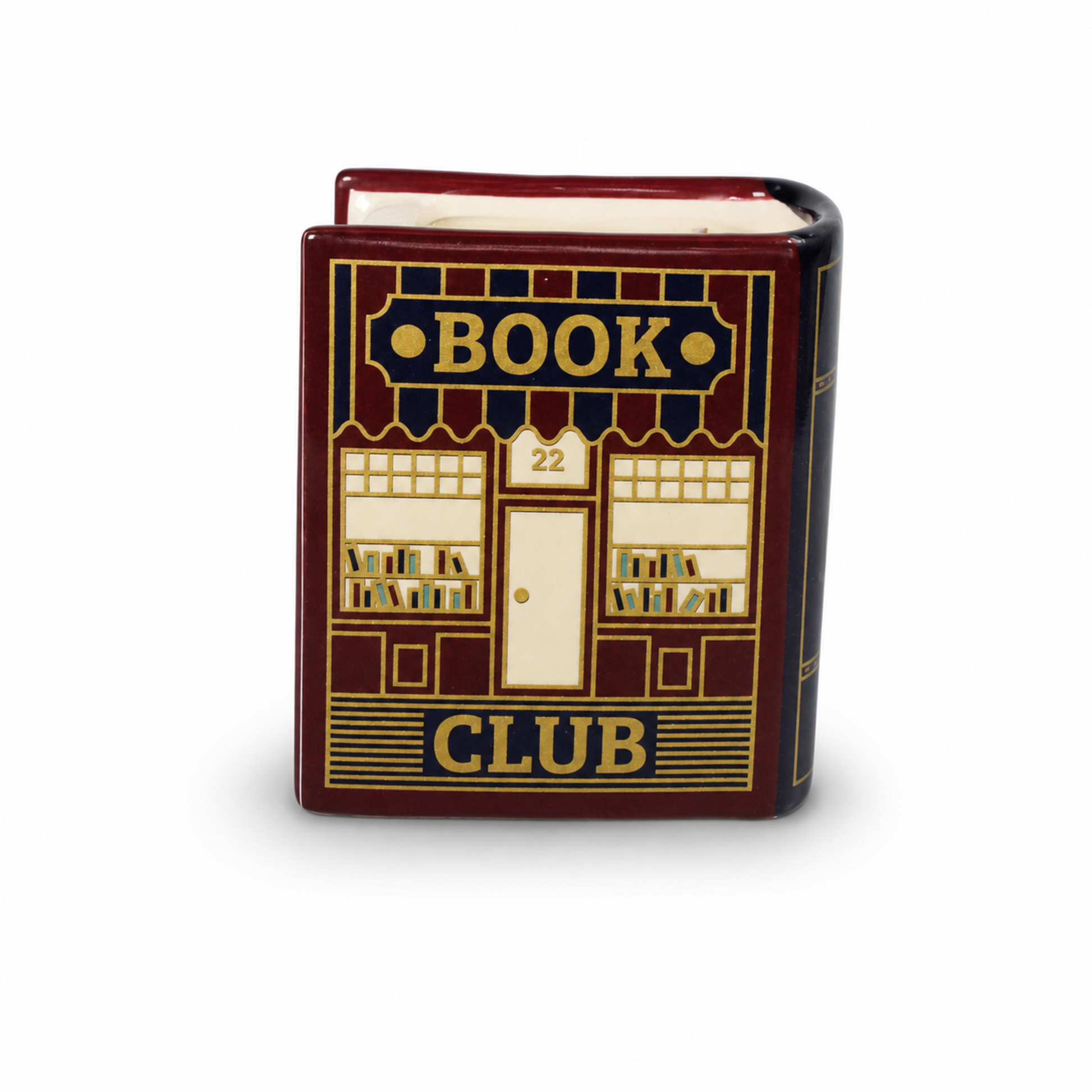 Bougie livre Pulteney Press - Book Club 10 cm