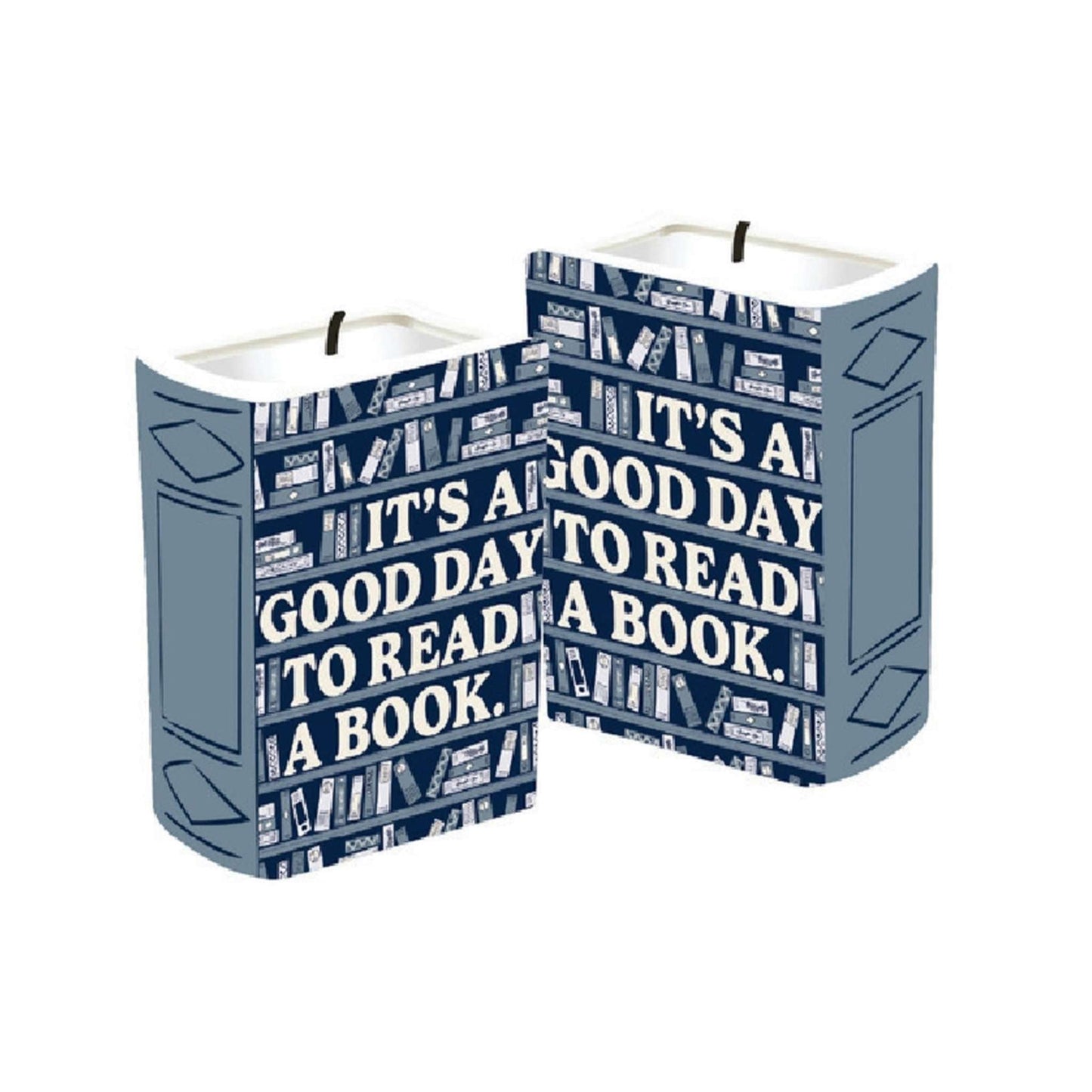 Bougie livre Pulteney Press - Good Day 10 cm