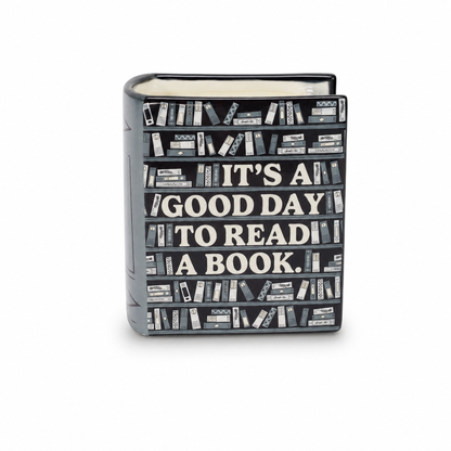 Bougie livre Pulteney Press - Good Day 10 cm