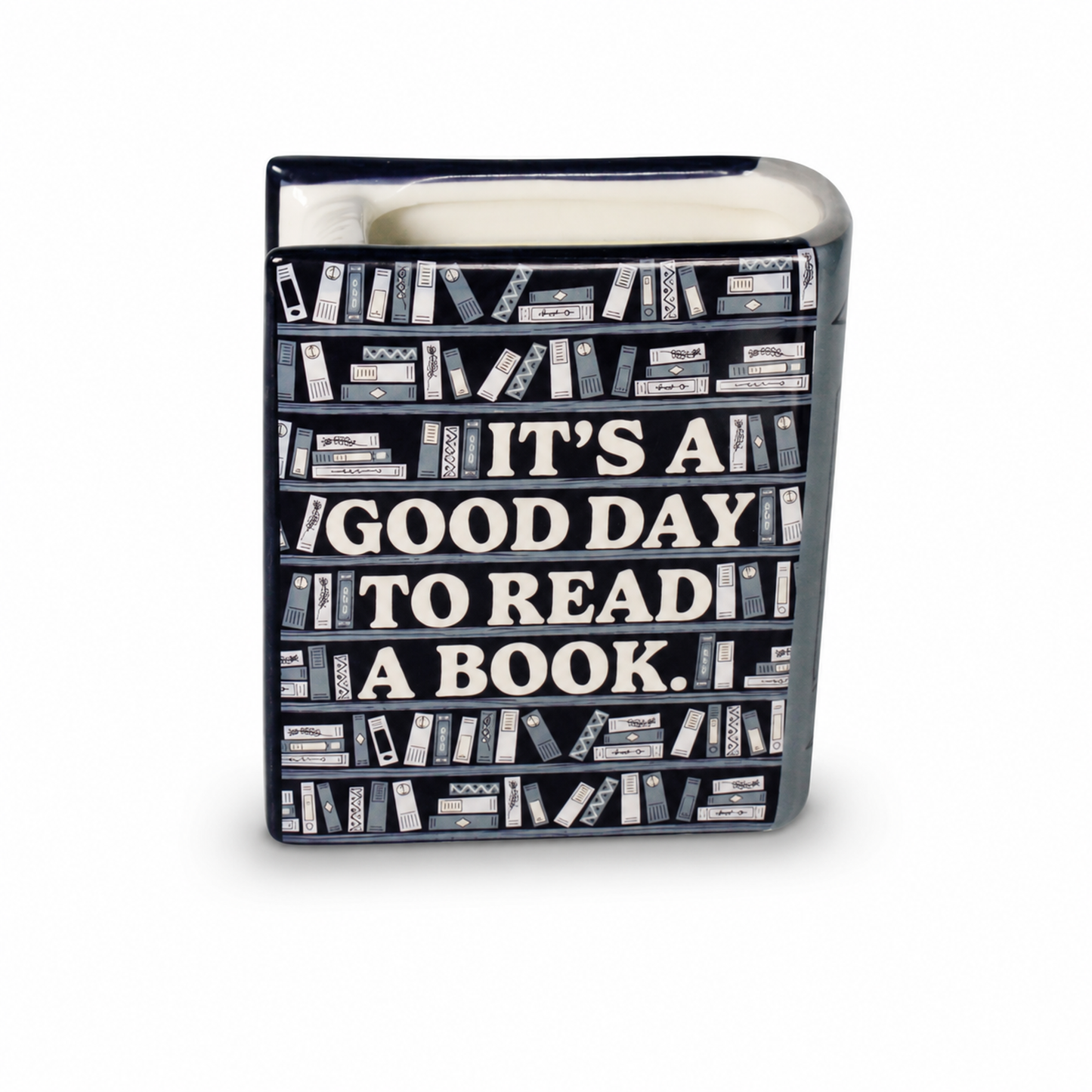 Bougie livre Pulteney Press - Good Day 10 cm