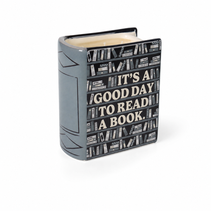 Bougie livre Pulteney Press - Good Day 10 cm