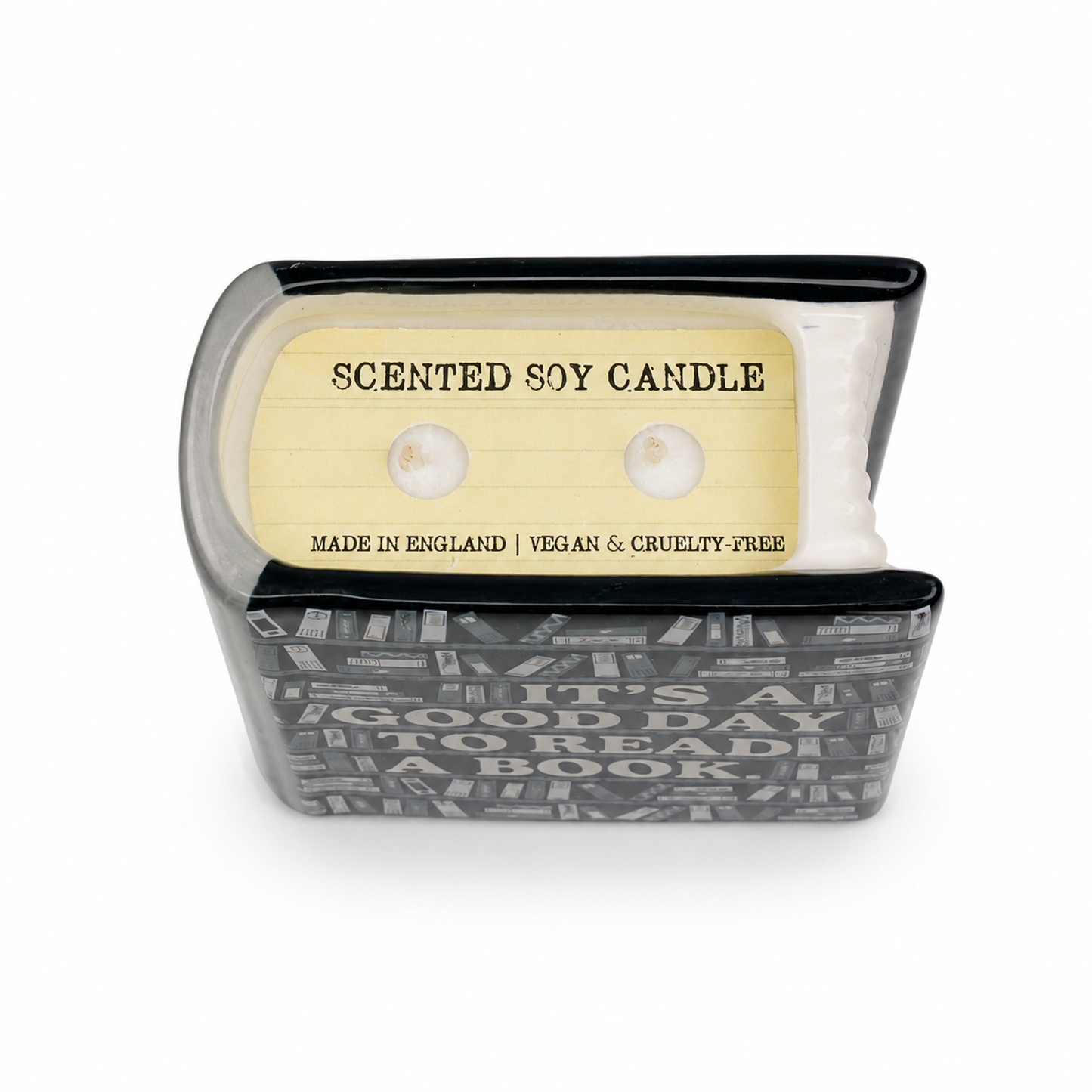 Bougie livre Pulteney Press - Good Day 10 cm