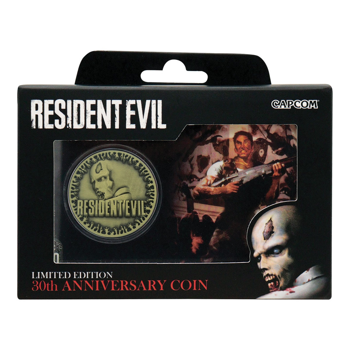 Objet collector Resident Evil - 30e anniversaire Presentation Coin - Antique Brass Edition