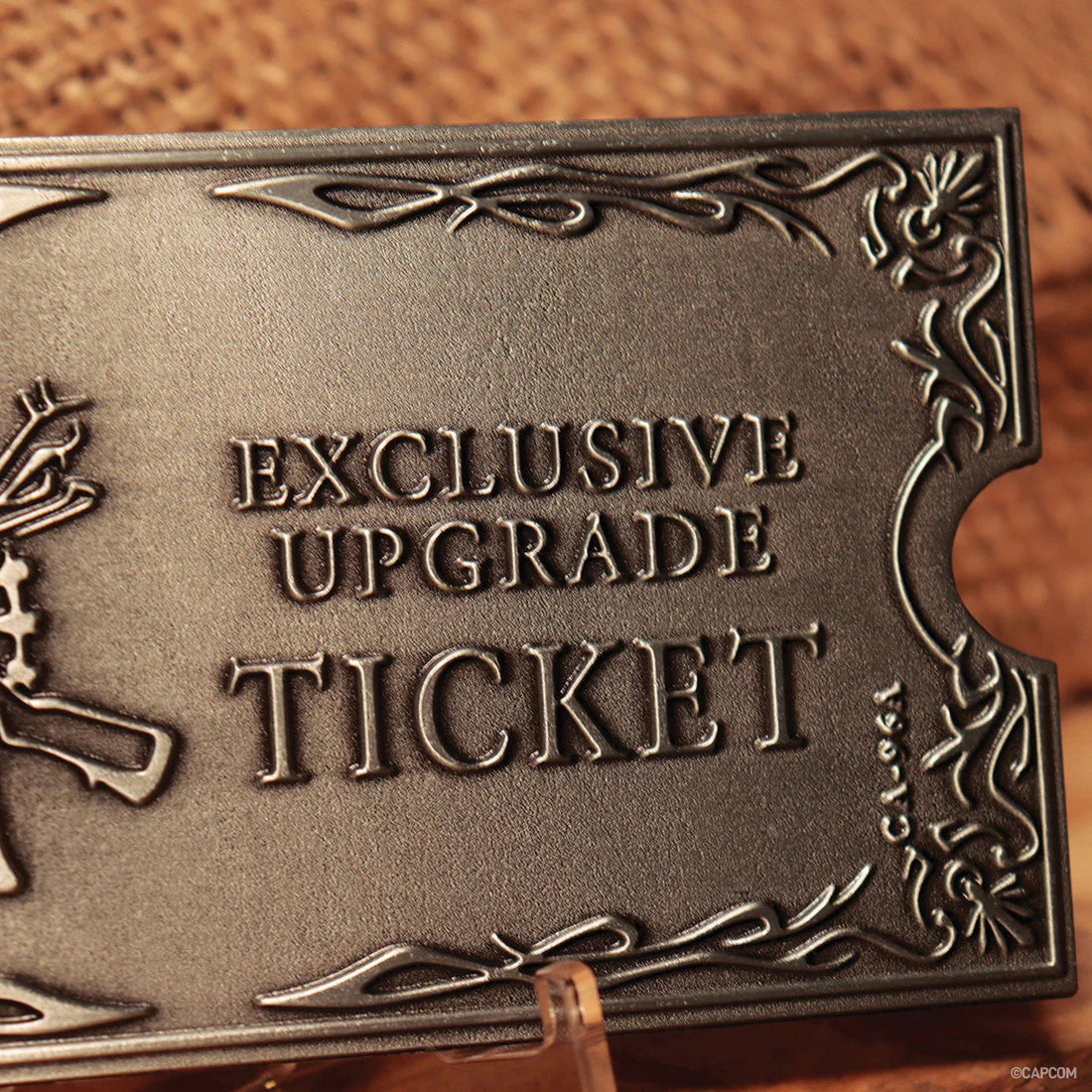resident evil 4 metal exclusive upgrade ticket fanattik
