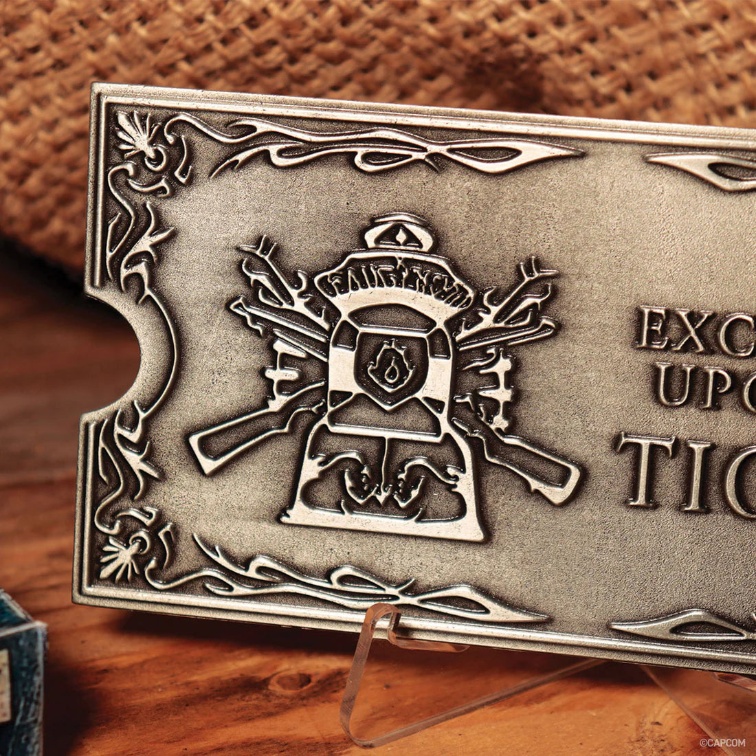 resident evil 4 metal exclusive upgrade ticket fanattik