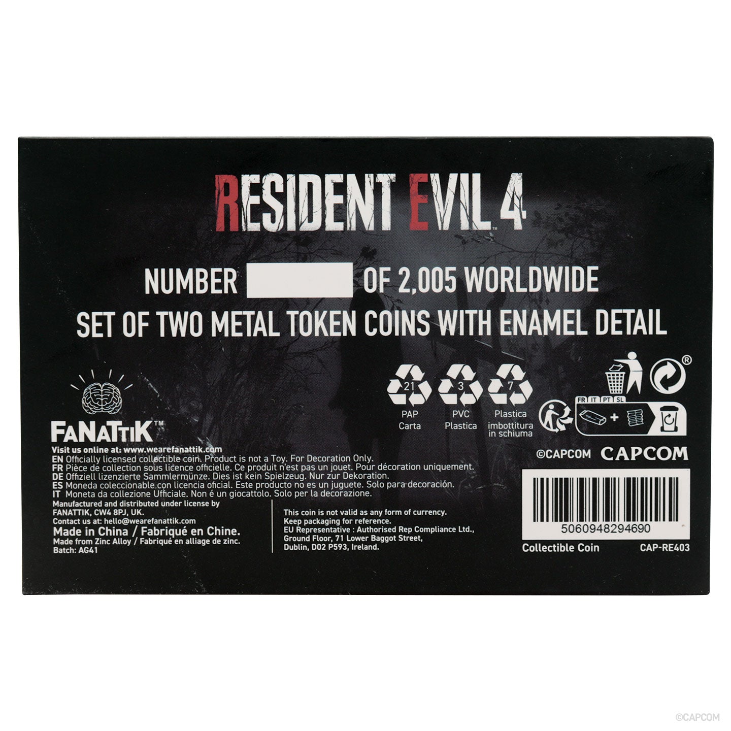 Resident Evil 4 Two-Token Pack - Shooting Gallery