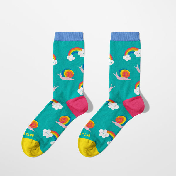Kids' Colorful Shells Socks