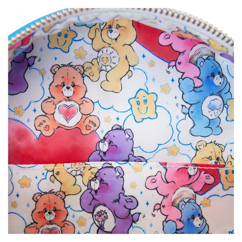 care bears care a lot rainbow mini backpack