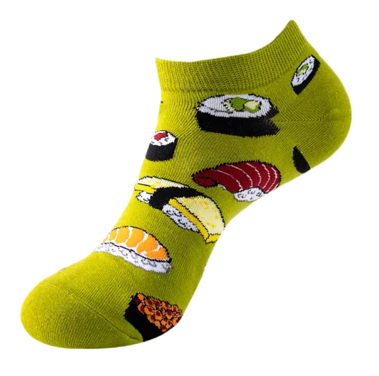 chaussettes courtes sushis mrcol