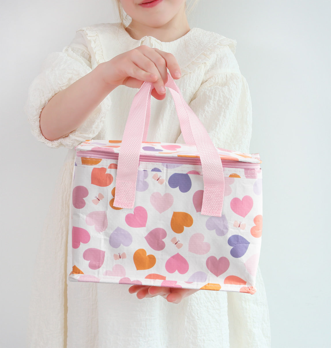 Sac isotherme enfant - Cœurs – vue 5 – A Little Lovely Company