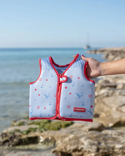 Kids' Neoprene Swim Vest – DOLPHIN
