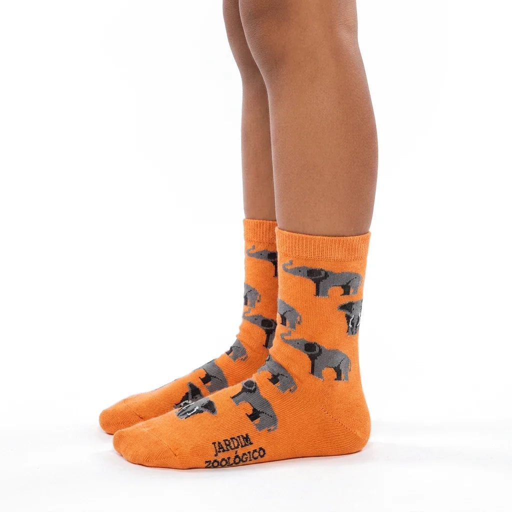 Chaussettes Enfant « Éléphants » - Chulé