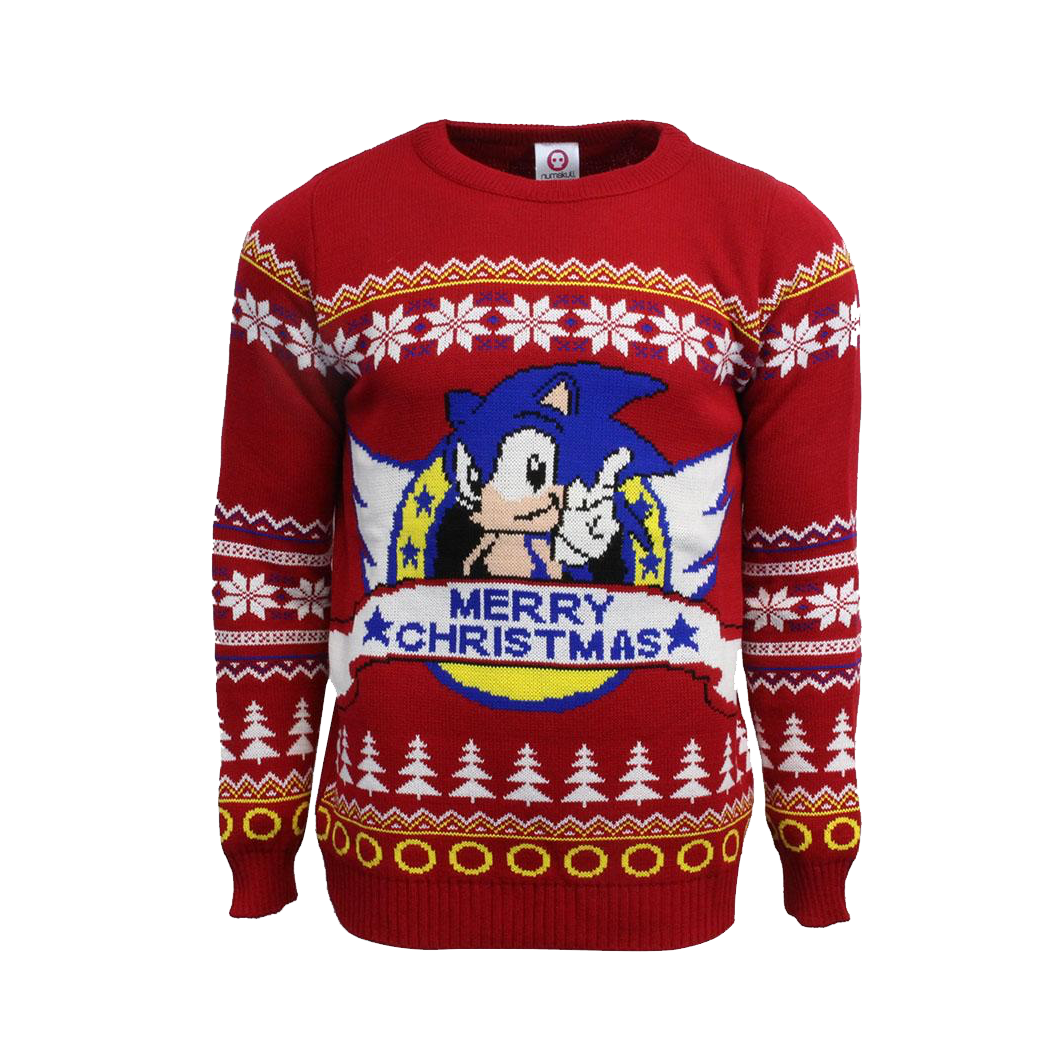Christmas sweater Sonic the hedgehog