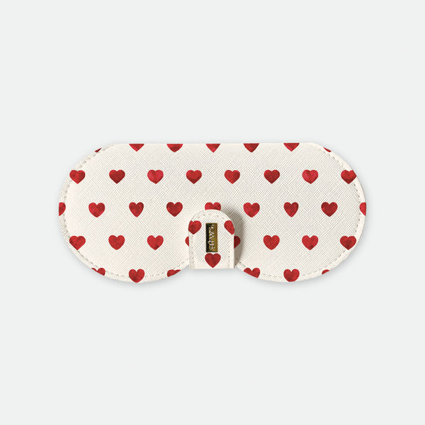 Red hearts - Clip Case