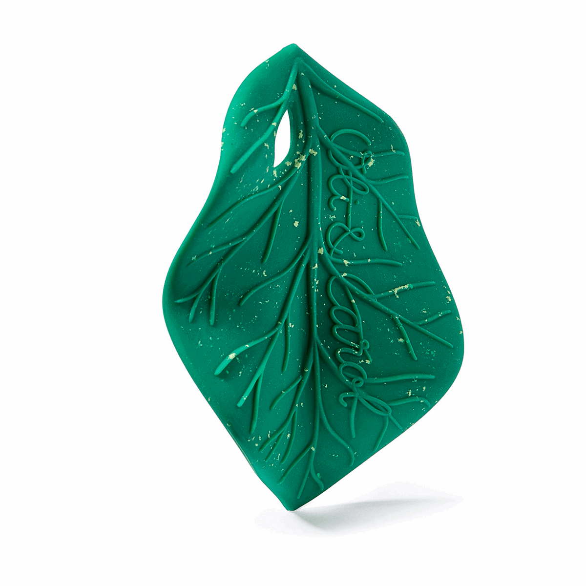 Anneau de dentition bébé feuille de chlorophylle
