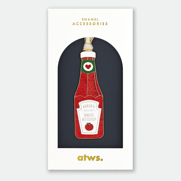 Santa’s Ketchup - Christmas ornament