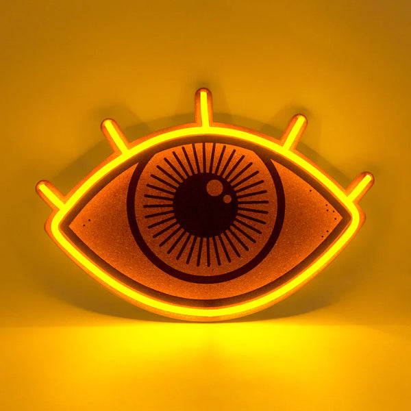 Pannello di sughero LED - Occhio
