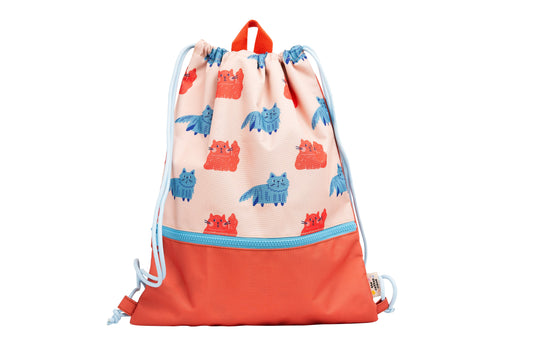 Drawstring bag Meowtiful Cats