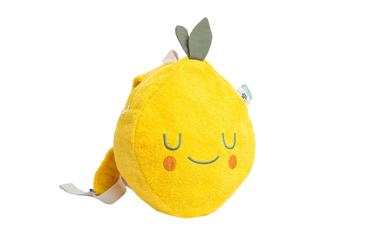 Lola Lemon Terry Cotton Rucksack