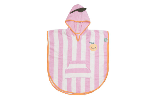 Hooded Poncho Mandy Mandarin