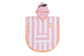 Mandy Mandarin Hooded Poncho