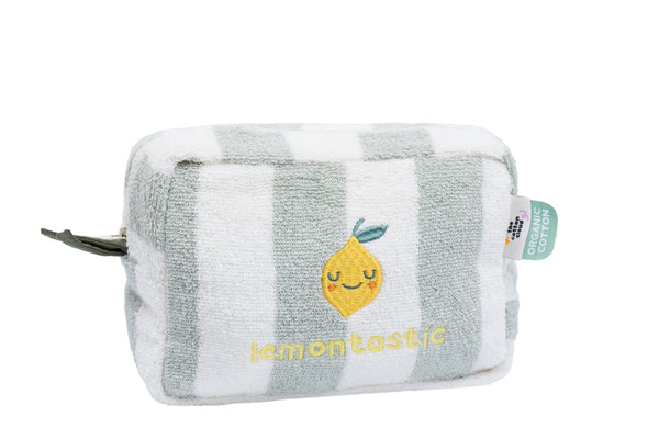 Lola Lemon Sponge Wash Bag