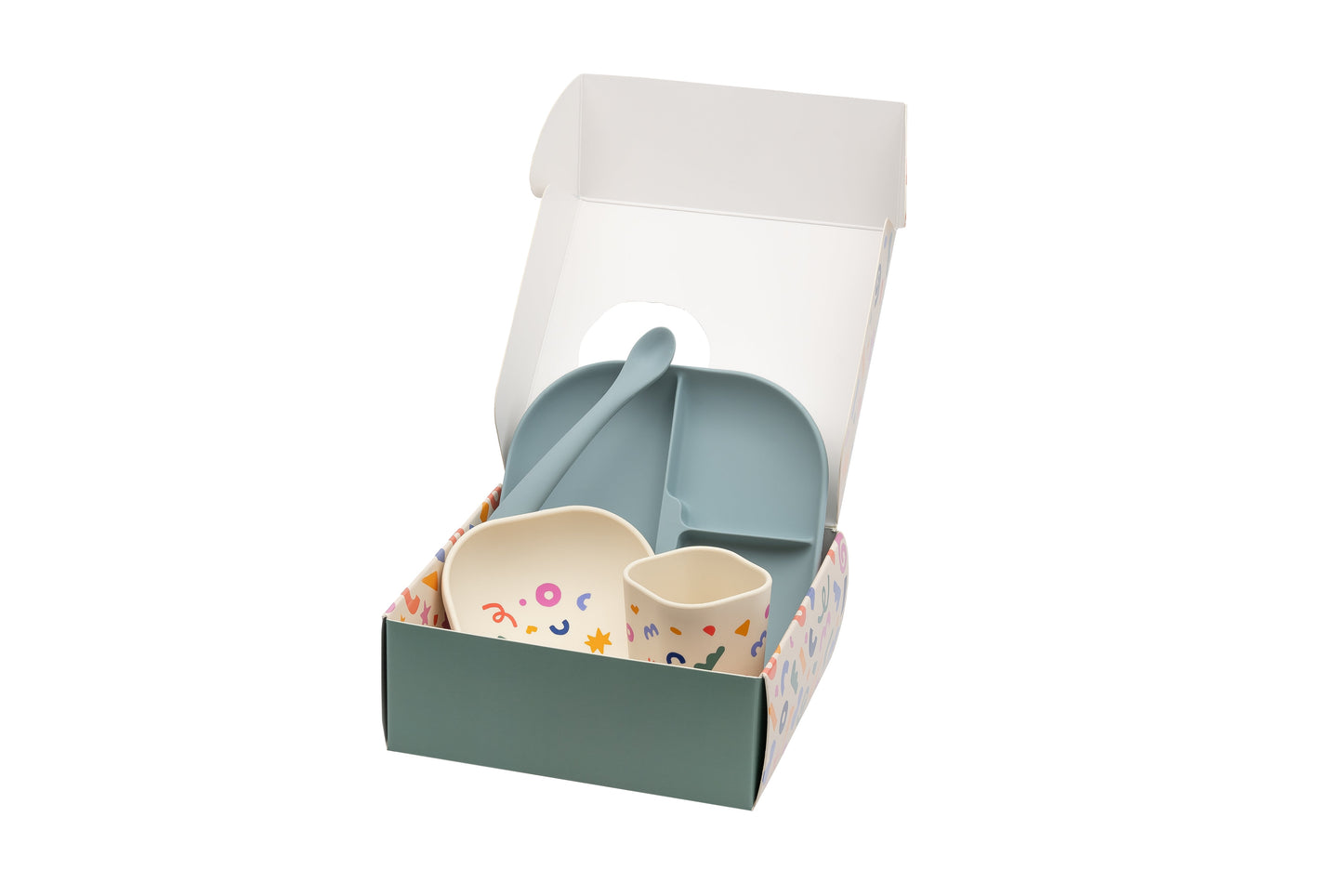 Tiny Bits Tangerine Dinnerware