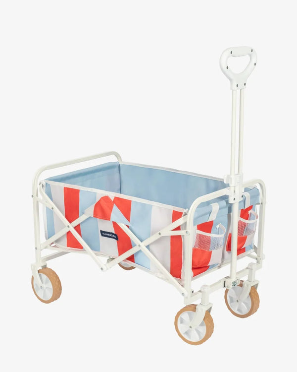Multipurpose foldable children's trolley with wheels – REX