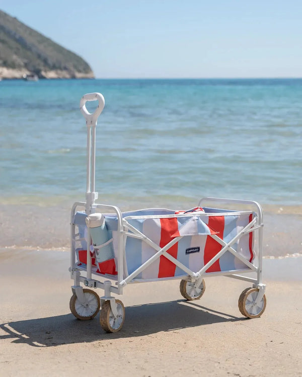 Multipurpose foldable children's trolley with wheels – REX