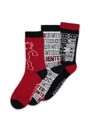Pack de 3 Paires de Chaussettes Hunter x Hunter
