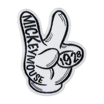 Mickey Mouse Patch - PEACE Sign