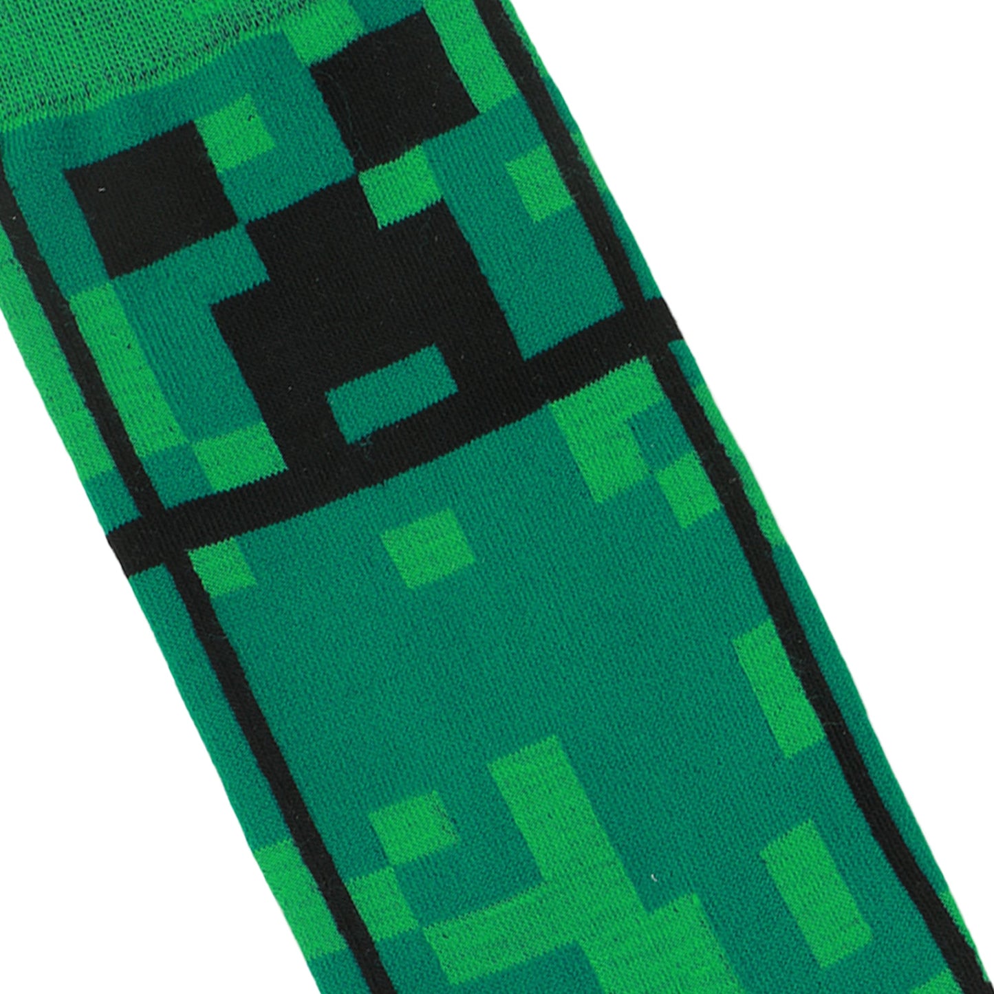 Chaussettes Minecraft Creepers vertes pour homme
