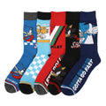 Chaussettes Sonic the Hedgehog - personnage visuel lot de 5 paires -taille unique