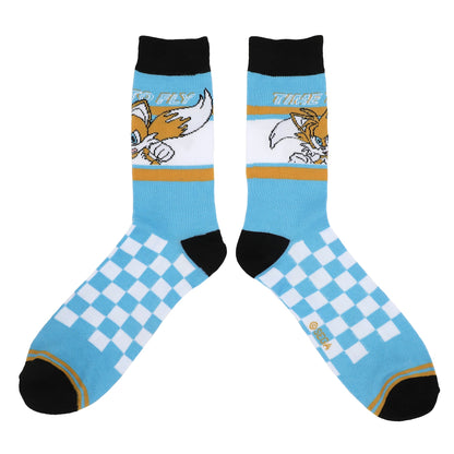 Chaussettes Sonic the Hedgehog - personnage visuel lot de 5 paires -taille unique