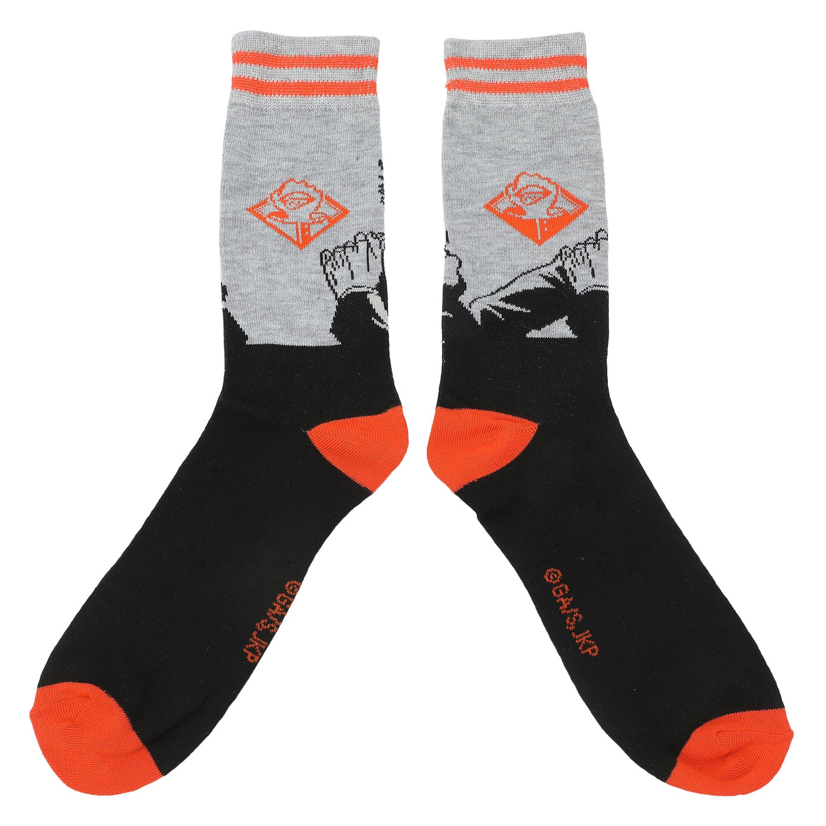 Chaussettes Jujutsu Kaisen motif personnages - lot de 5 paires