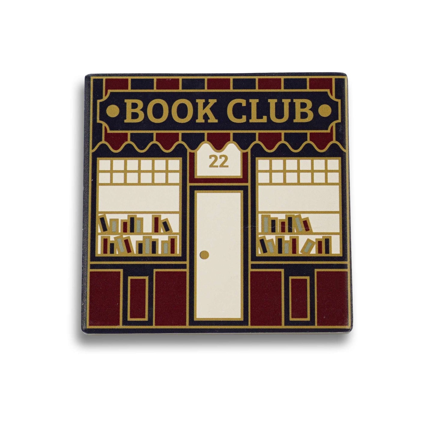 Pulteney Press Book Club Coaster