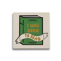 Sous-verre Pulteney Press Born To Read