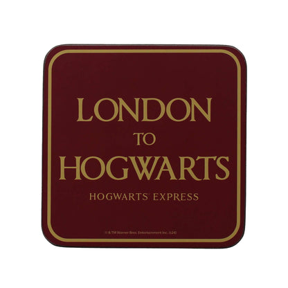 Sous-verre Harry Potter - Londres à Poudlard