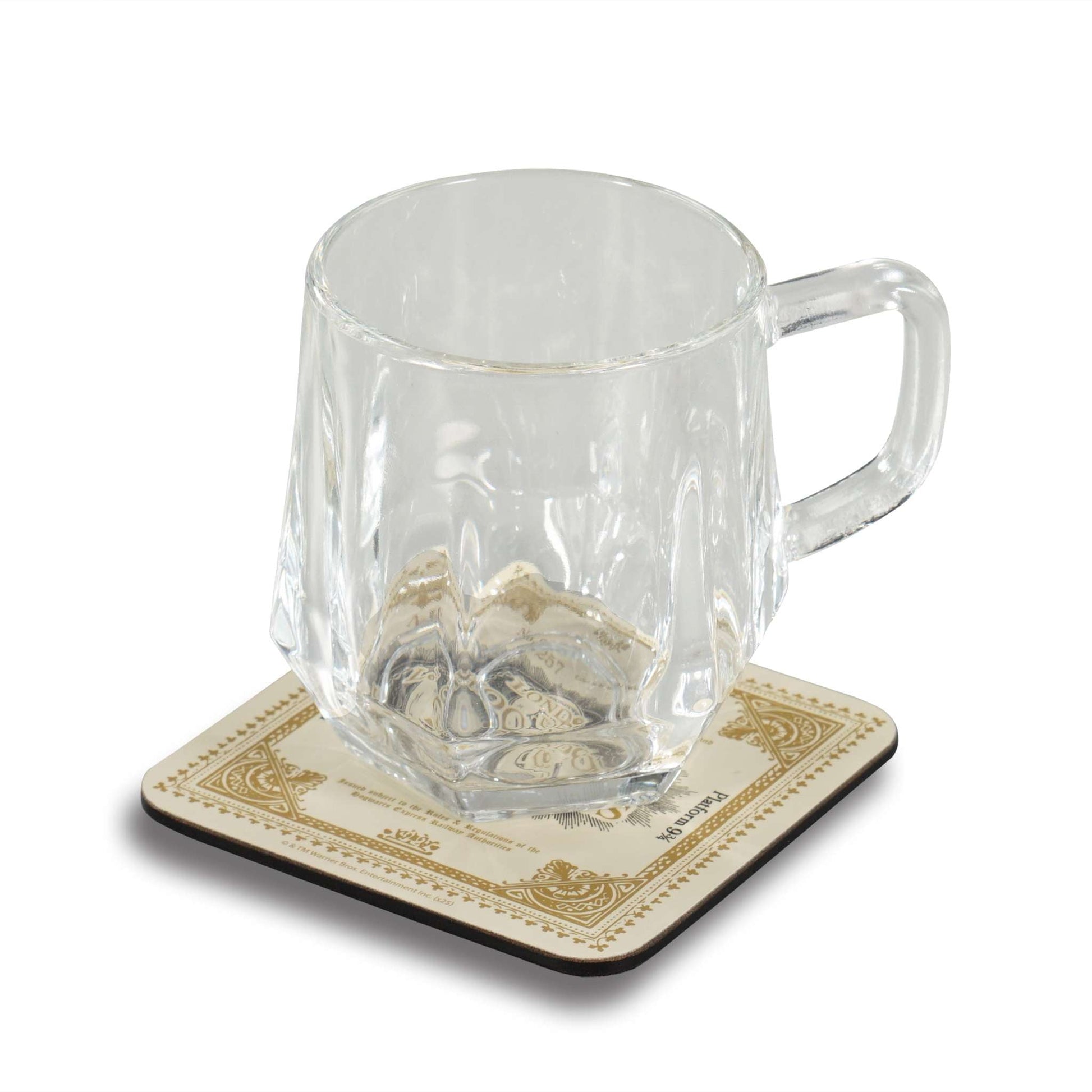 Sous-verre Harry Potter - Billet de Londres à Poudlard
