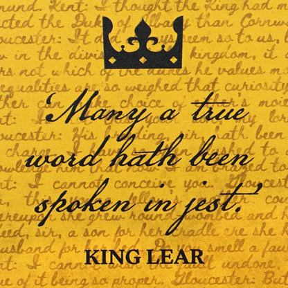 Sous-verre en céramique Shakespeare - Le Roi Lear