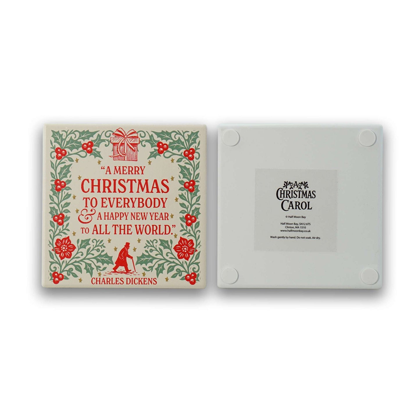 Sous-verre Un chant de Noël - s Square