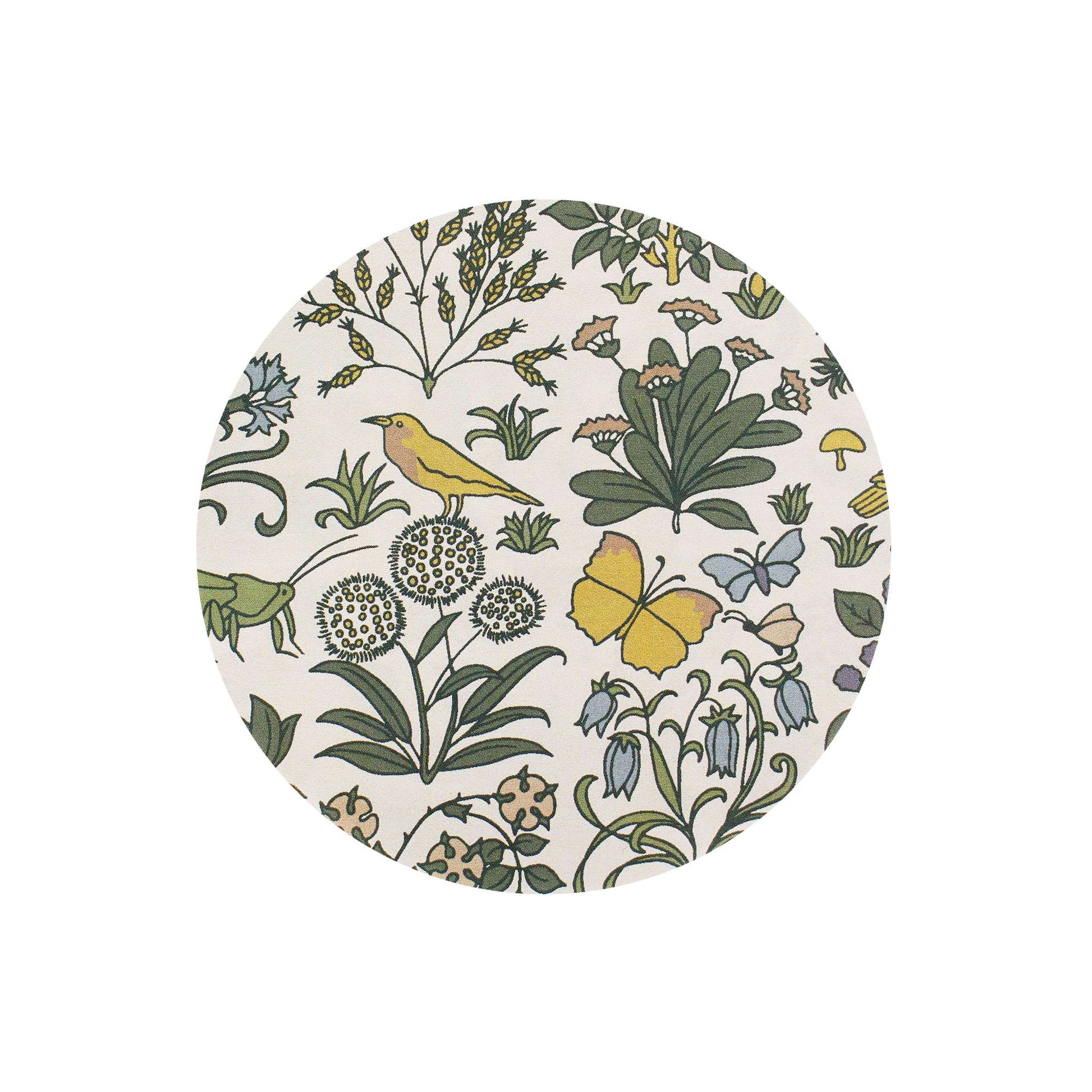 Dessous de Verre en Céramique Voysey Jardin Botanique Faune et Flore